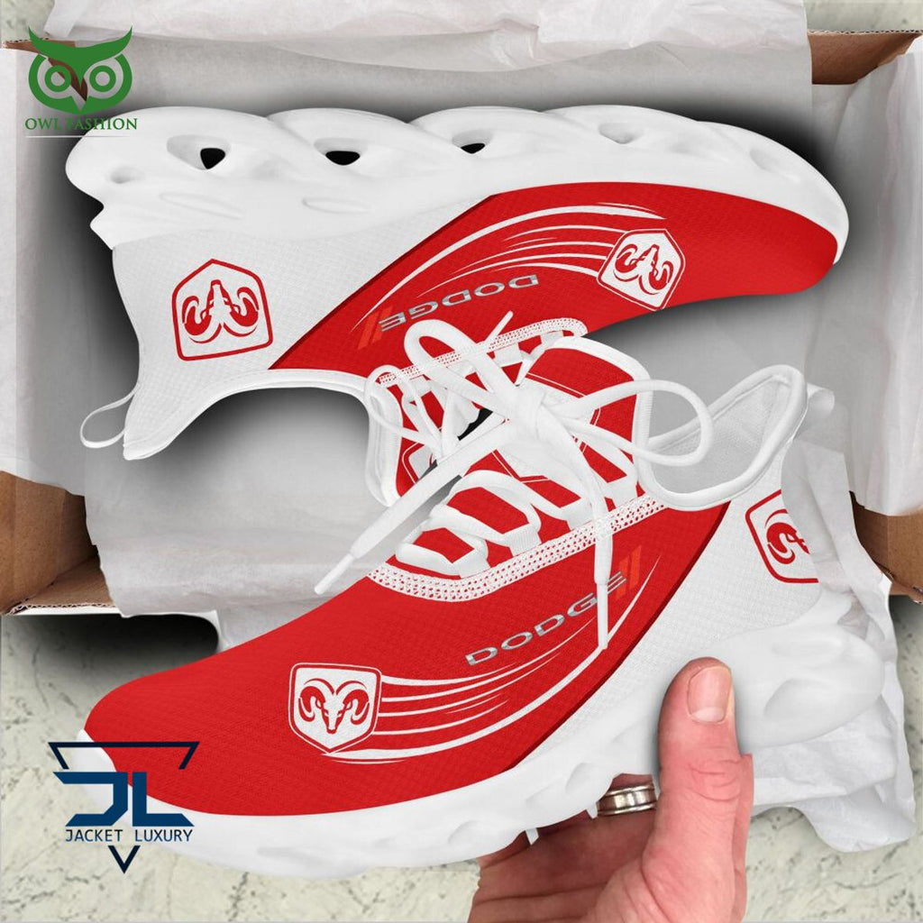 Dodge Car Brand Logo Personalized Max Soul Shoes