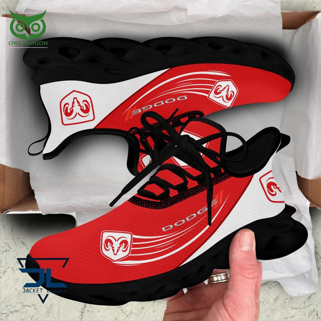 Dodge Car Brand Logo Personalized Max Soul Shoes