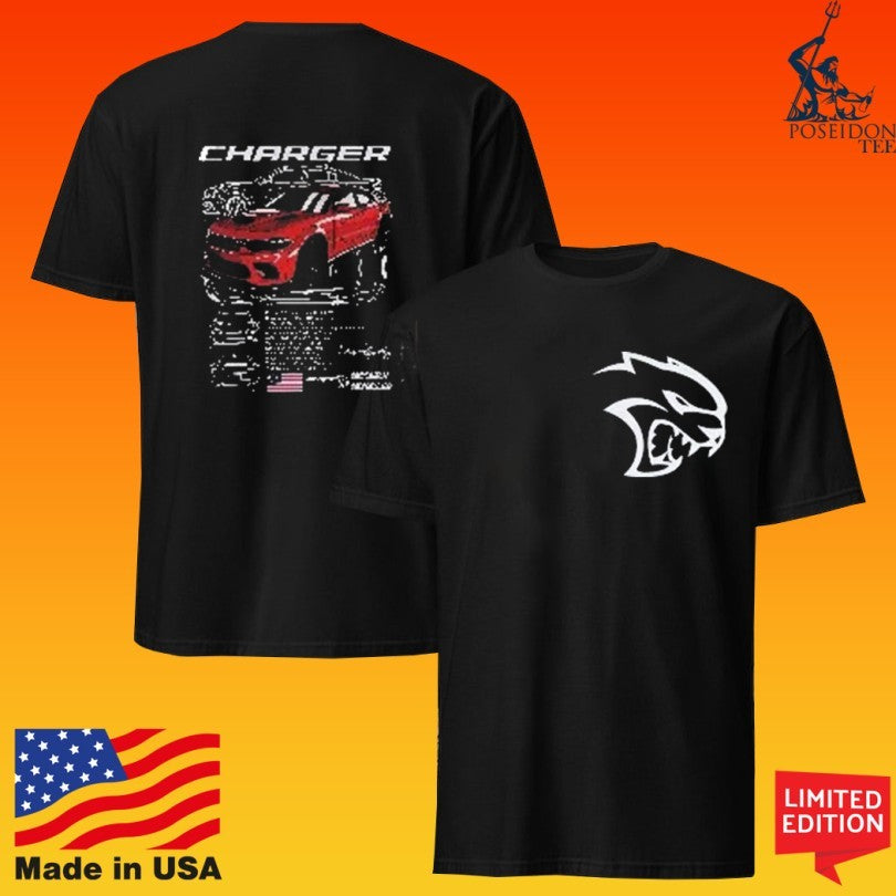 Dodge Charger Hellcat Red T-shirt