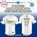 Dodgers Gold Collection Uniforms Shohei Ohtani Baseball Jersey