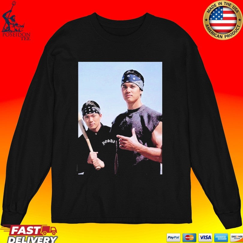 Dodgers Shohei Ohtani And Yoshinobu Yamamoto Pitcher T-shirt