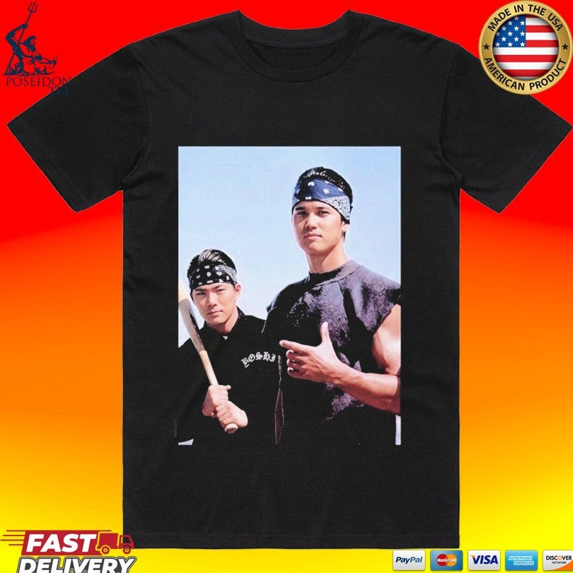 Dodgers Shohei Ohtani And Yoshinobu Yamamoto Pitcher T-shirt