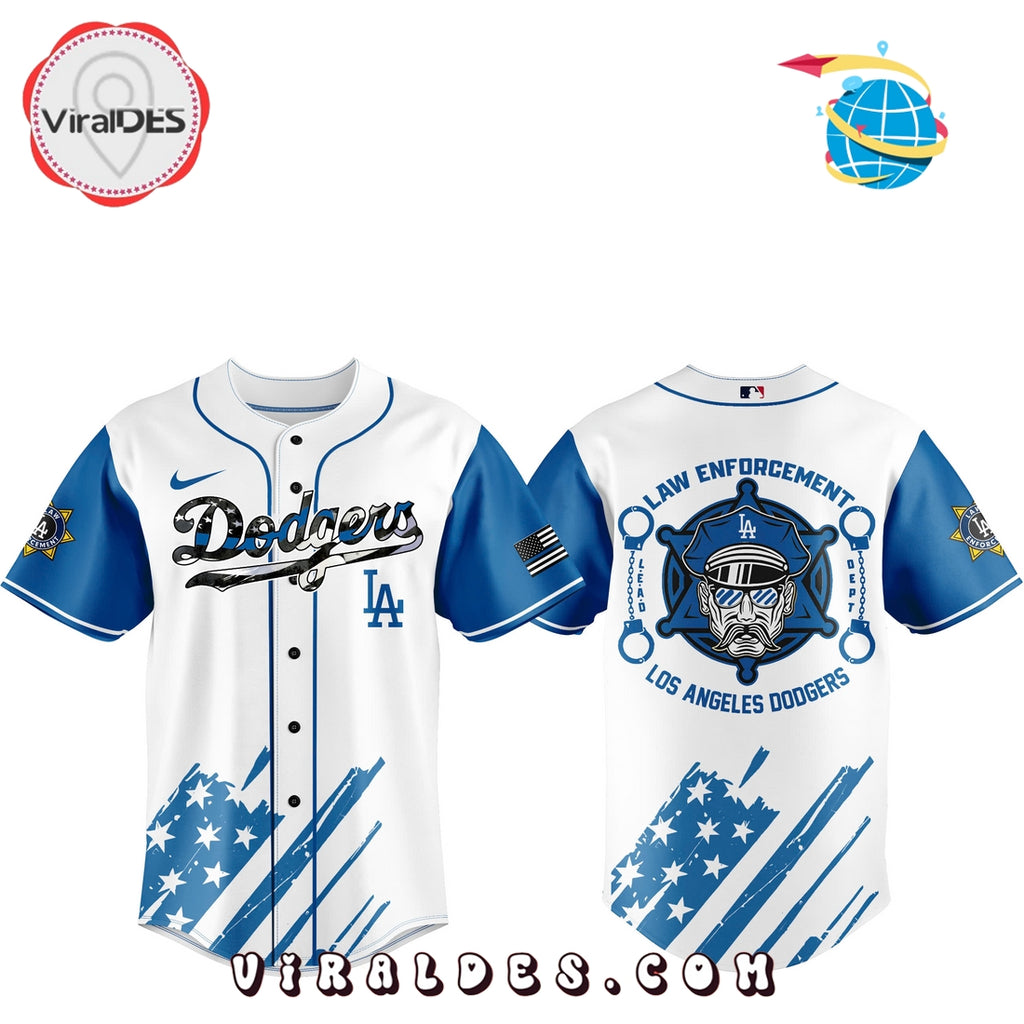 Dodgers x Law Enforcement Appreciation Baseball Jersey