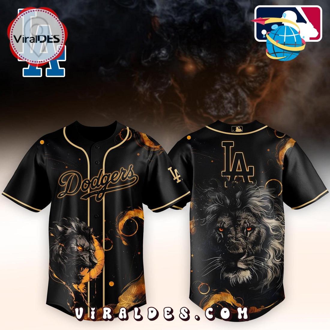 Dodgers x Lion Baseball Jersey 2025