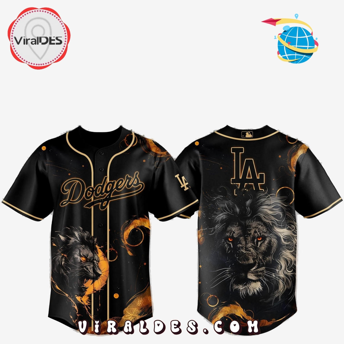 Dodgers x Lion Baseball Jersey 2025