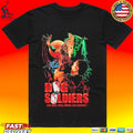 Dog Soldiers Hunt You Down Six Men Full Moon No Chance T-shirt