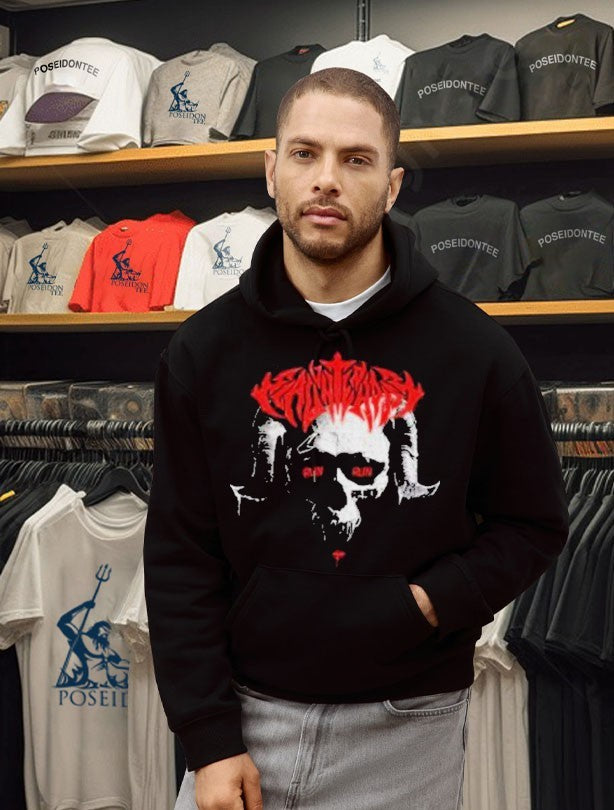 Doggie Slaughterhouse Skull T-shirt