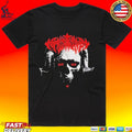Doggie Slaughterhouse Skull T-shirt