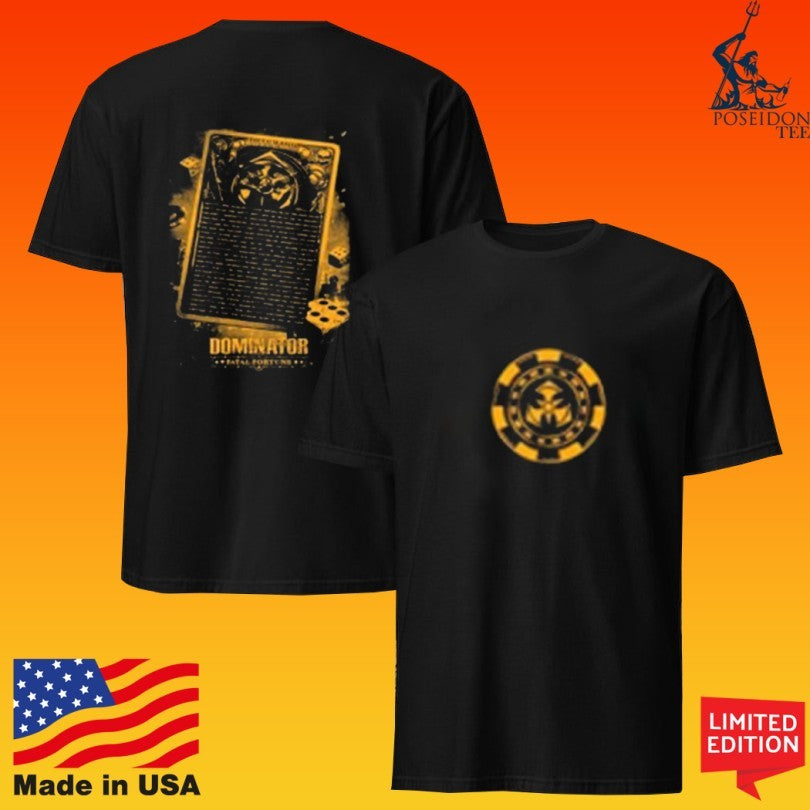 Dominator Festival 01 Line-up Black T-shirt