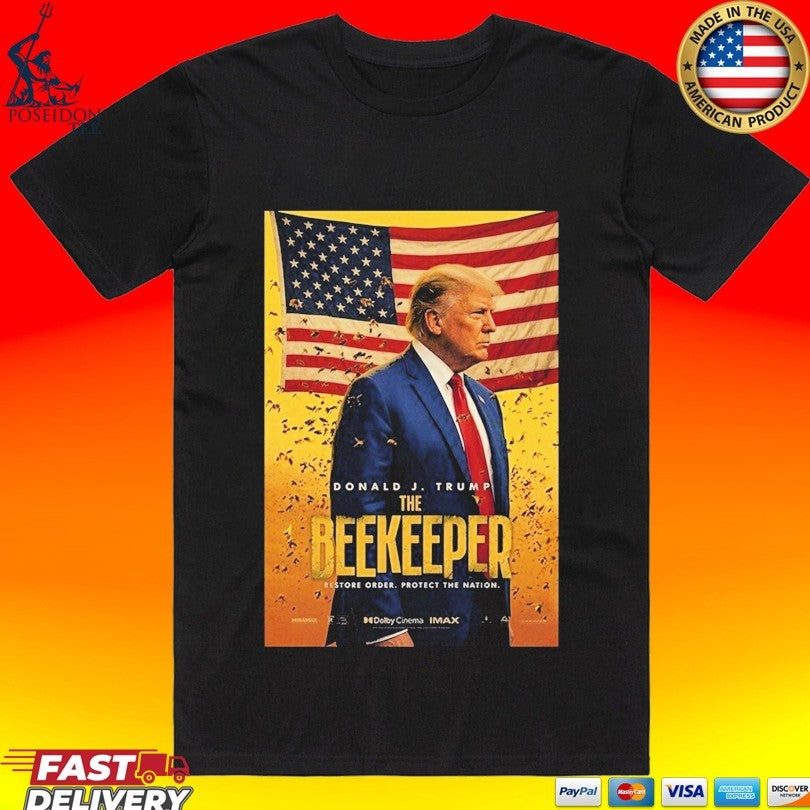 Donald Trump The Beekeeper 2026 T-shirt