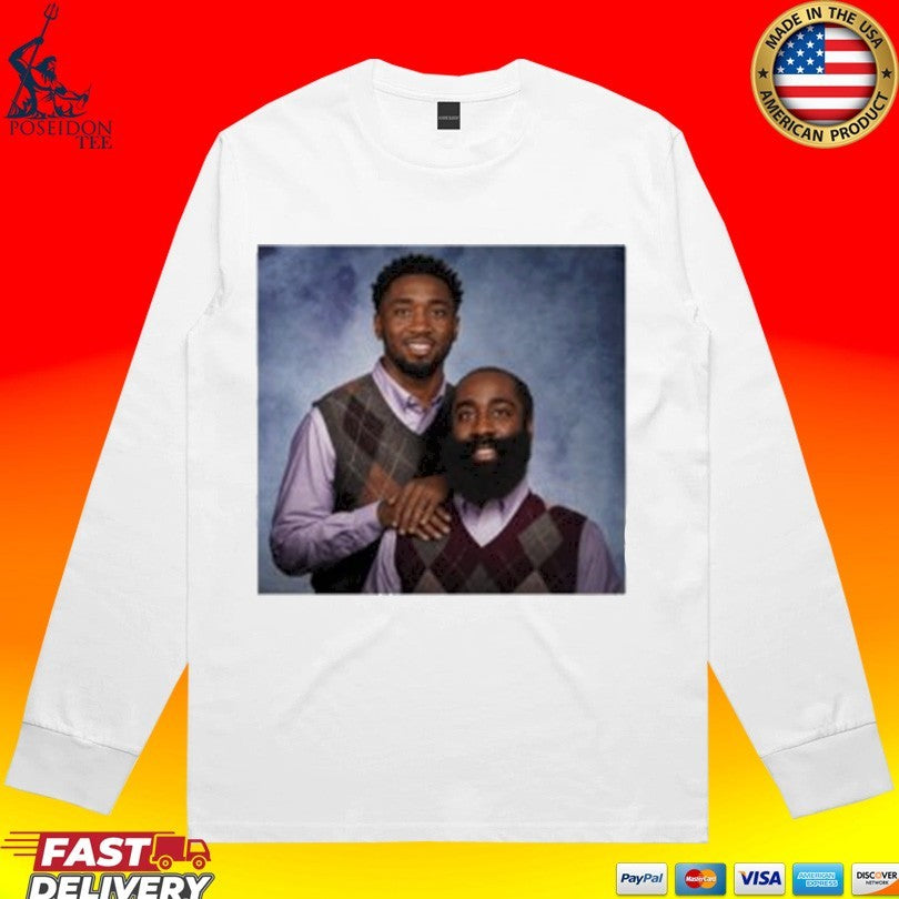 Donovan Mitchell And James Harden Step Brothers T-shirt