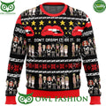 Dont Dream It Be It The Rocky Horror Picture Show Ugly Christmas Sweater Jumper