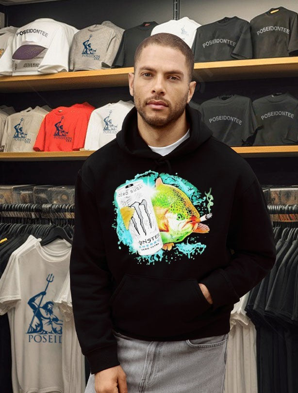 Dope Ass Fish Smoke Monster Beer T-shirt