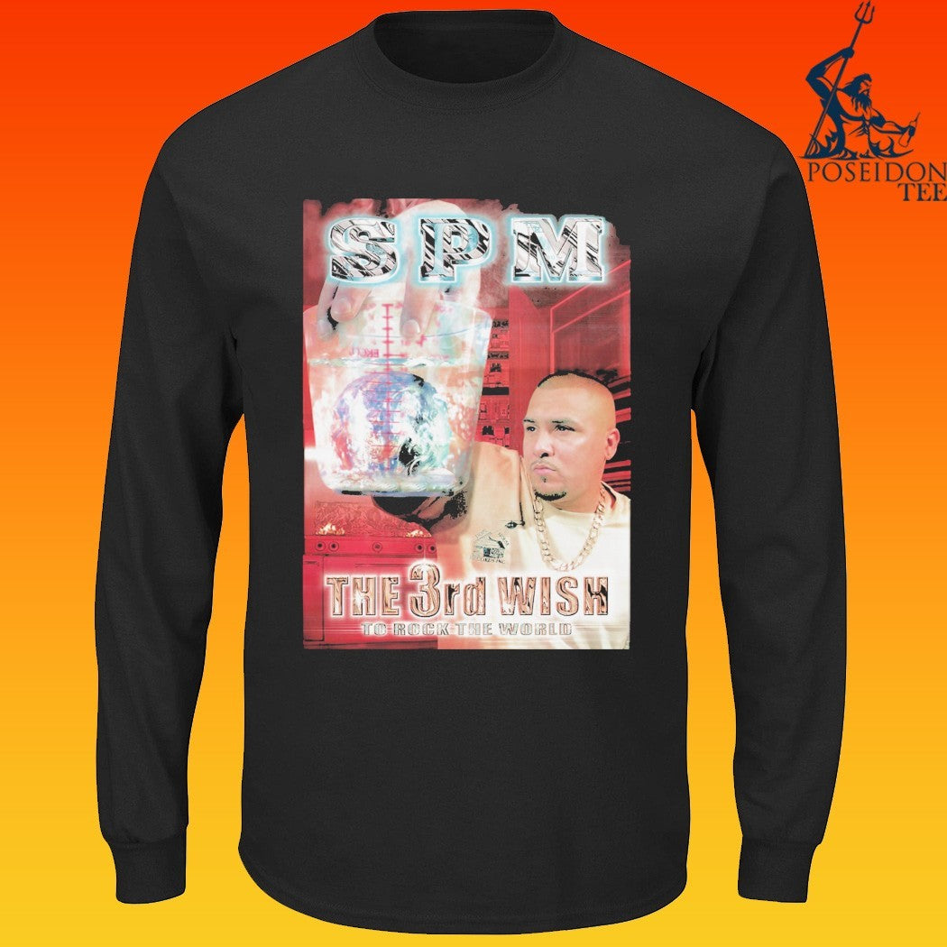 Dope House Records Spm The 3rd Wish To Rock The World T-shirt