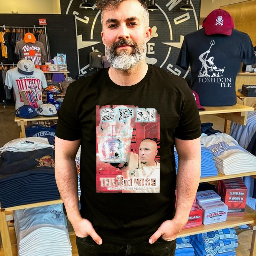 Dope House Records Spm The 3rd Wish To Rock The World T-shirt