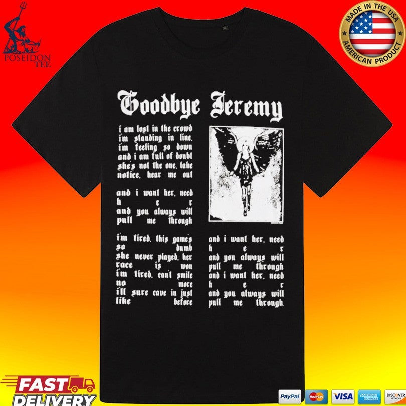 Dover Street Market Goodbye Jeremy Angela T-shirt