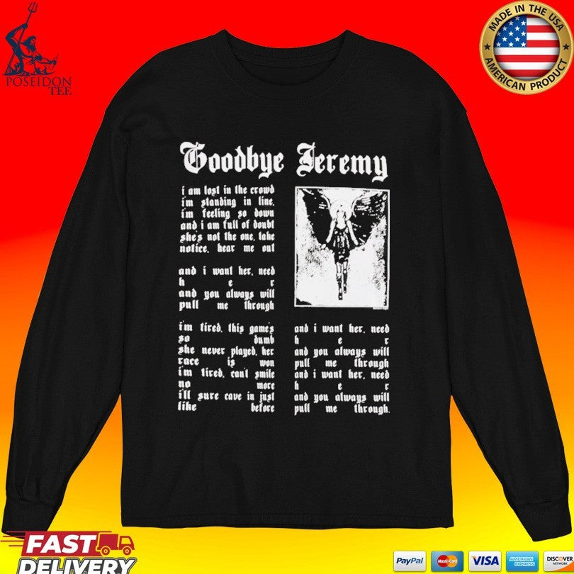 Dover Street Market Goodbye Jeremy Angela T-shirt