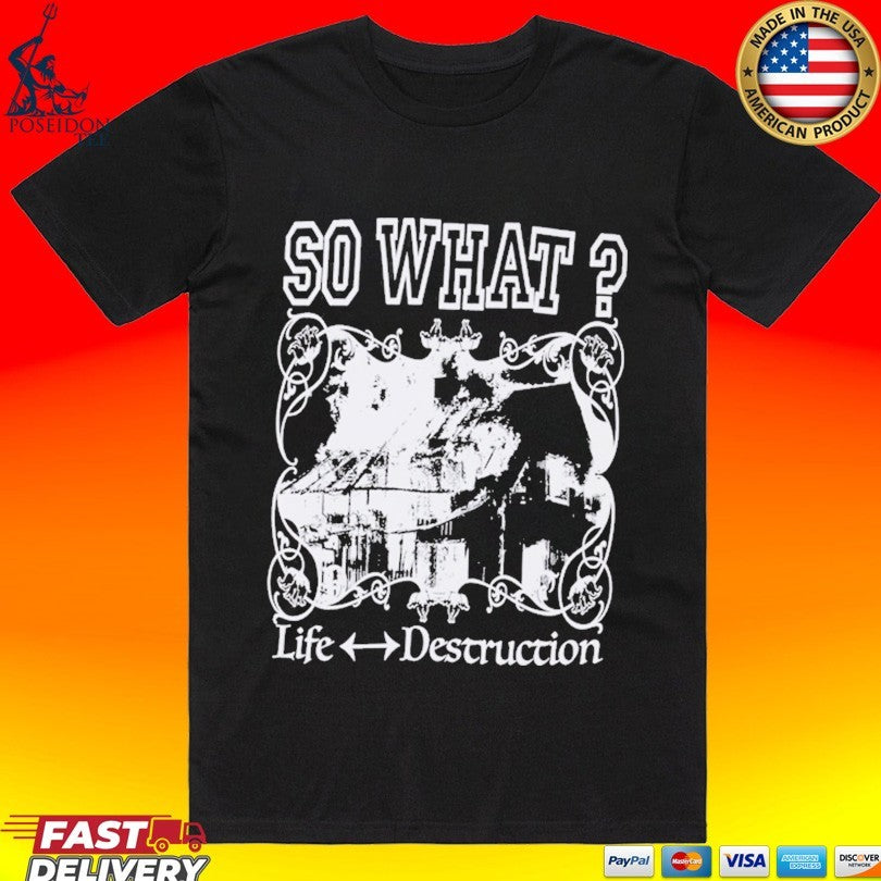 Dover Street Market Henry Johnson So What Life Destruction T-shirt