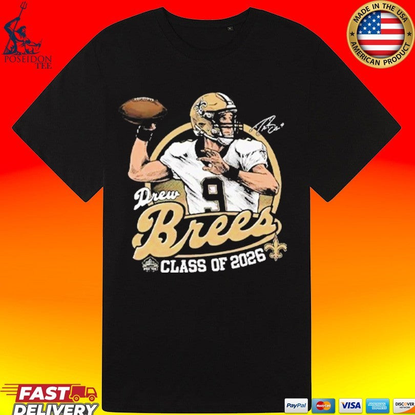 Drew Brees Hall Of Fame 2026 Shirt