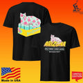 Drinkarizona Black Cherry Blossom Bodega Cat T-shirt