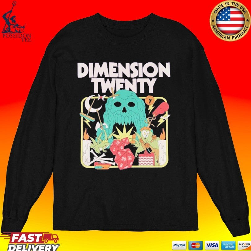 Dropout Dimension 20 Ringer T-shirt