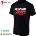 Bunch of champs roster numbers Carolina Hurricanes hockey graphic shirt