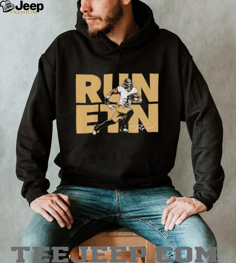 Run ETN Travis Etienne Jr. Jacksonville Football Graphic T Shirt