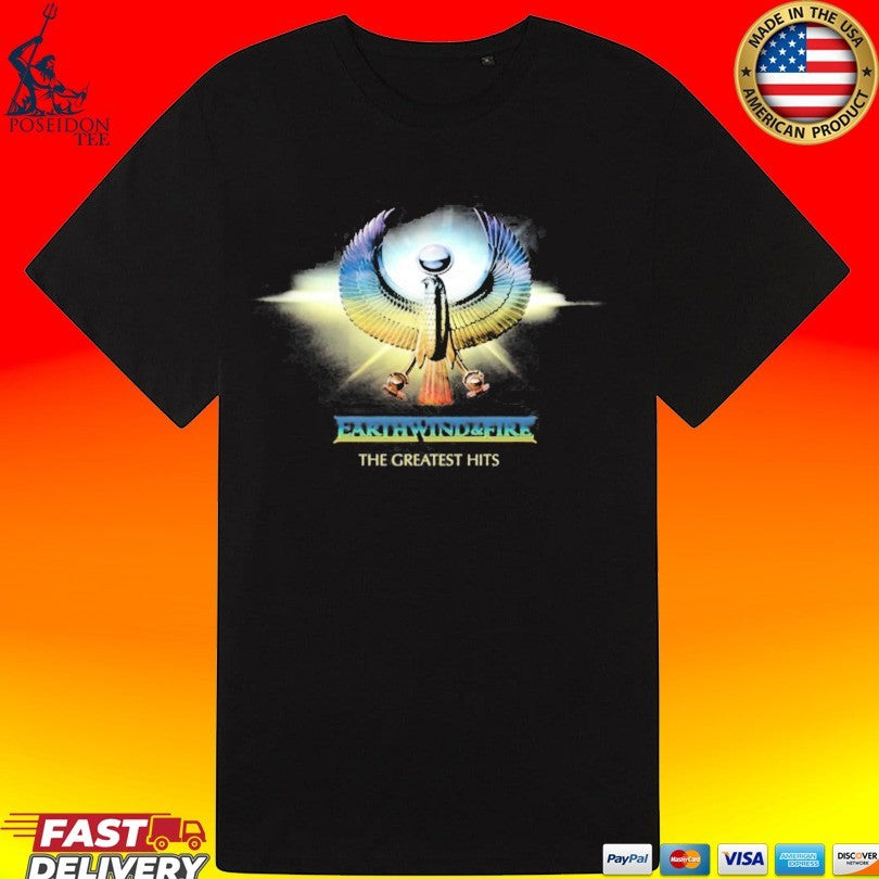 Earth Wind & Fire Greatest Hits Shining Star T-shirt