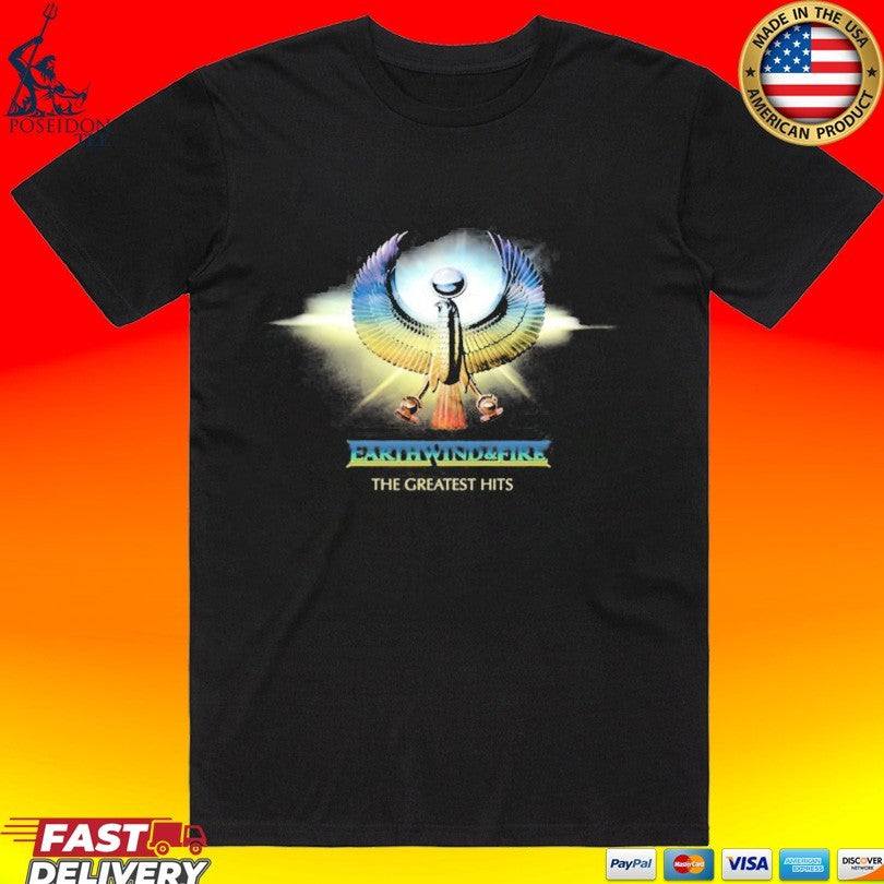Earth Wind & Fire Greatest Hits Shining Star T-shirt