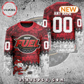 ECHL Indy Fuel Autism Peanuts 75th Anniversary Hockey Jersey