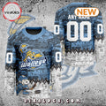 ECHL Toledo Walleye Peanuts 75th Anniversary Hockey Jersey