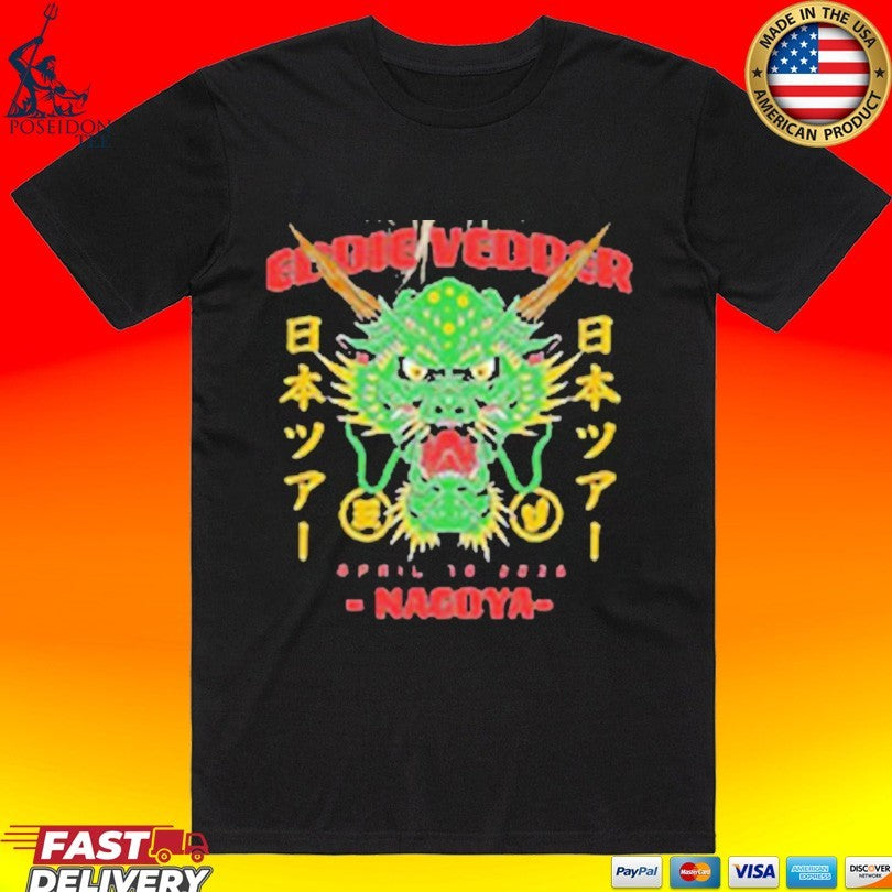 Eddie Vedder Niterra Village Hall In Nagoya April 14 2026 Show T-shirt