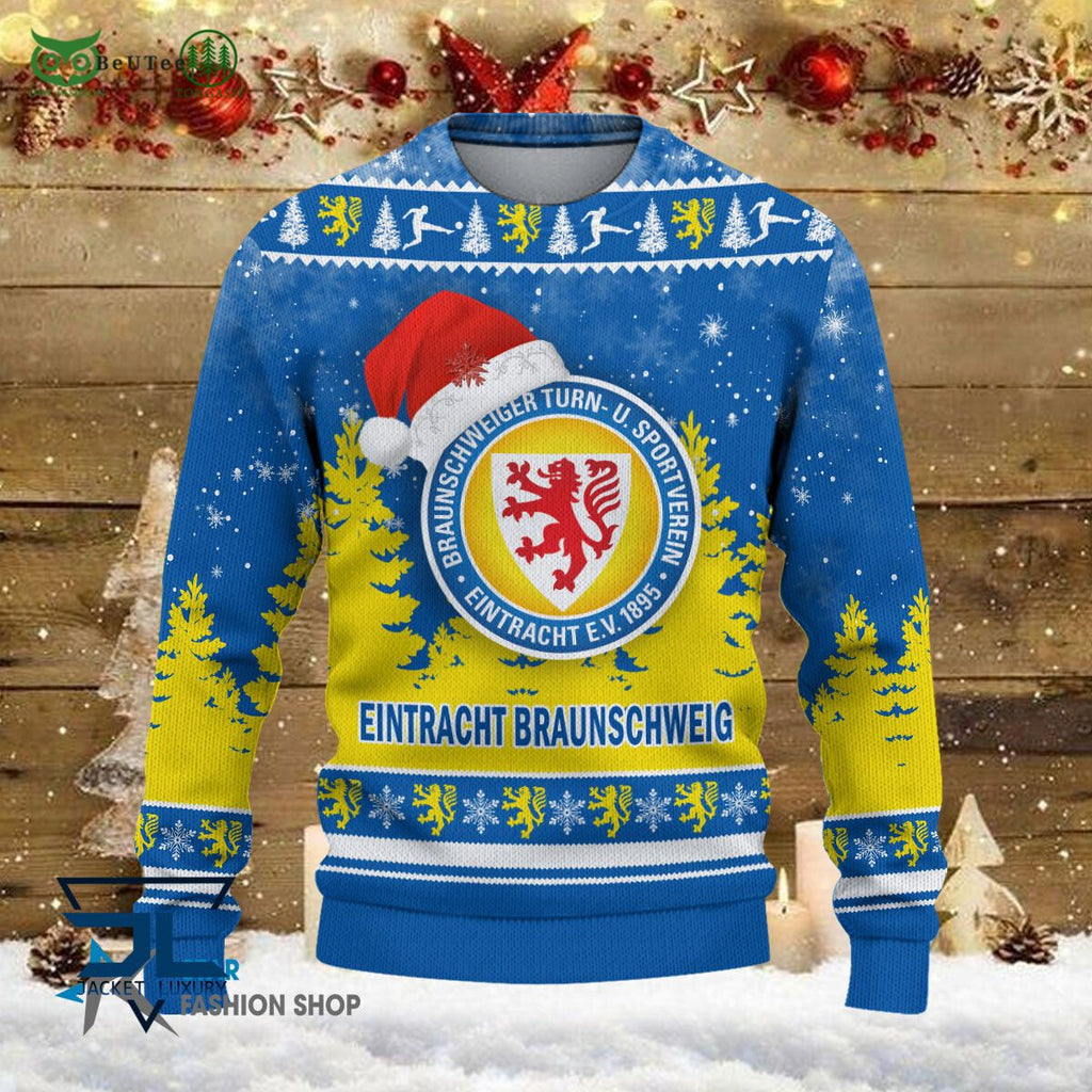Eintracht Braunschweig Bundesliga Germany League Ugly Sweater