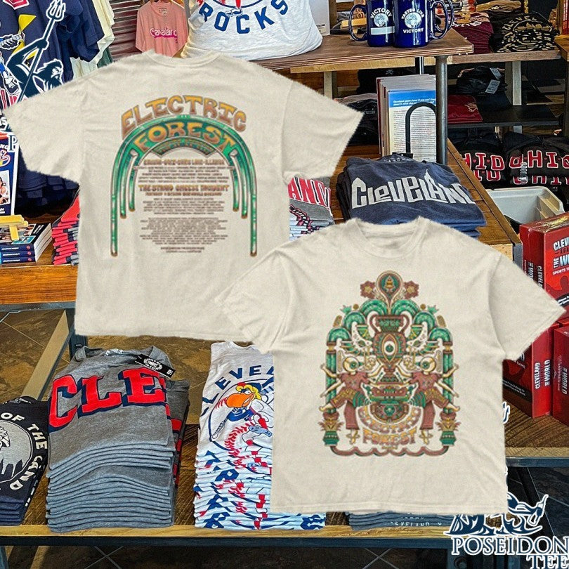 Electric Forest Fountain 2026 Lineup T-shirt