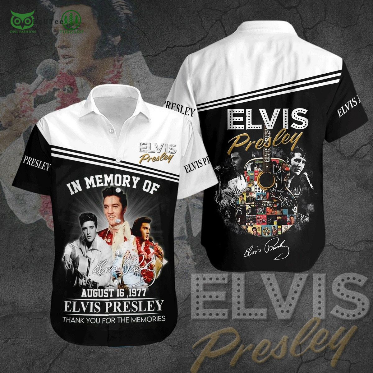 Elvis Presley Suspicious Minds Hawaiian Shirt