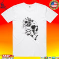 Emery Blooming Skull Watermelon T-shirt