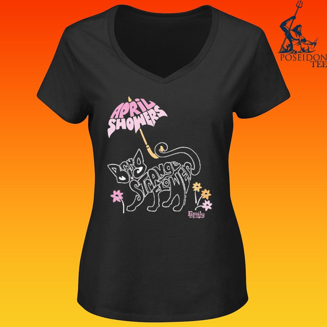 Emily The Strange April Showers T-shirt