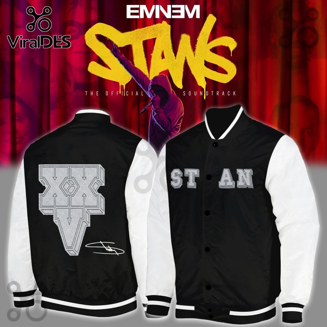 Eminem Stans Limited Edition Baseball Jacket 2025