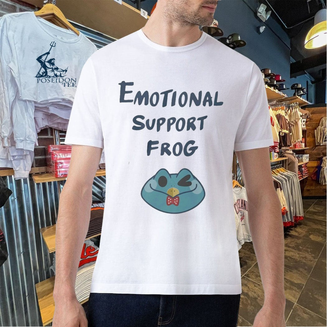 Emotional Support Frog Fizzarolli Cartoon T-shirt