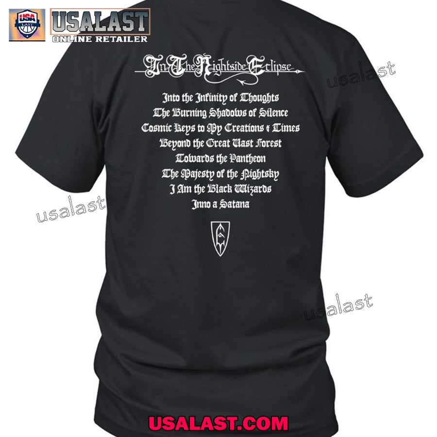 Emperor In The Nightside Eclipse 2025 Tour Tee Shirt