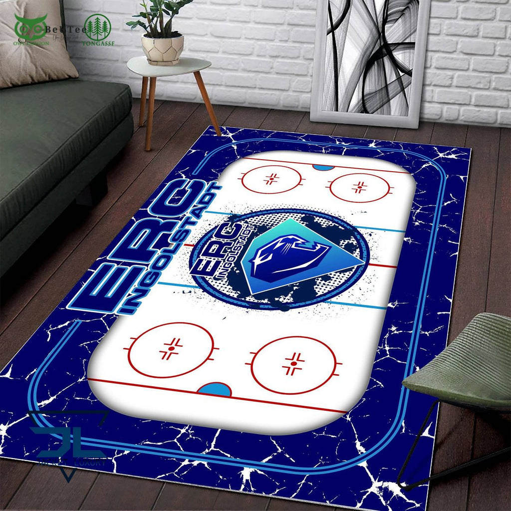 ERC Ingolstadt Germany Ice Hockey Team Carpet Rug
