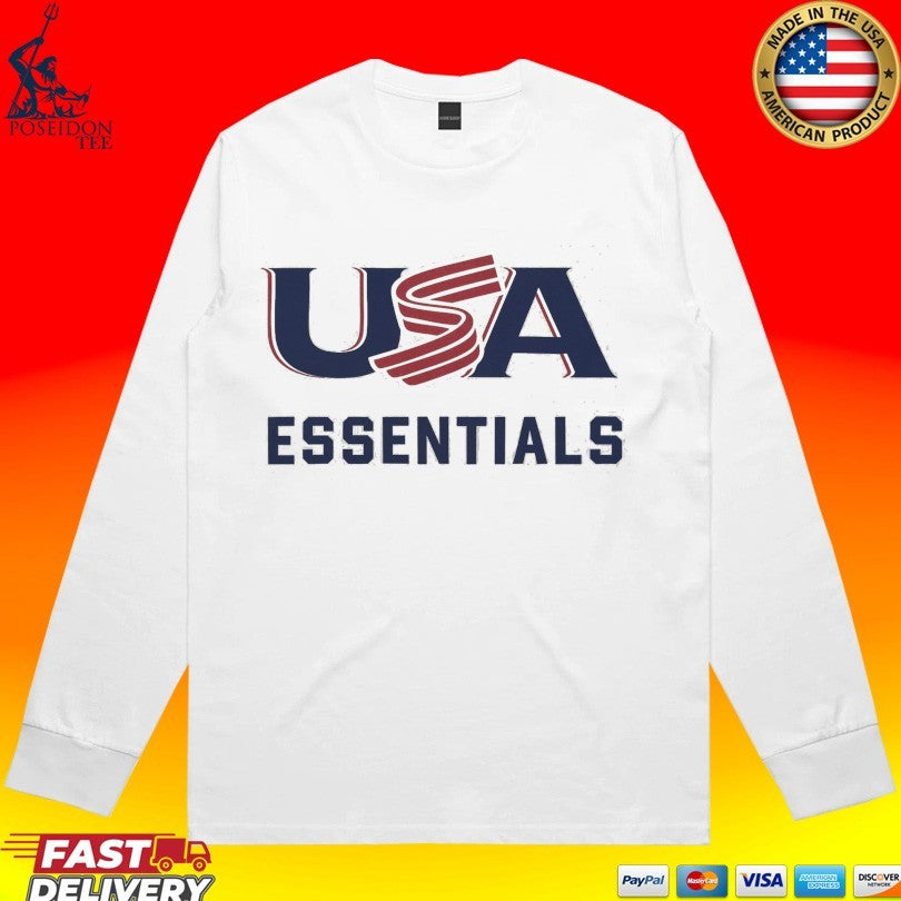 Essentials Usa Baseball Shirt