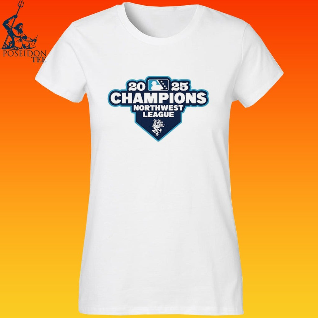 Everett Aquasox 2025 Northwest League Champions T-shirt