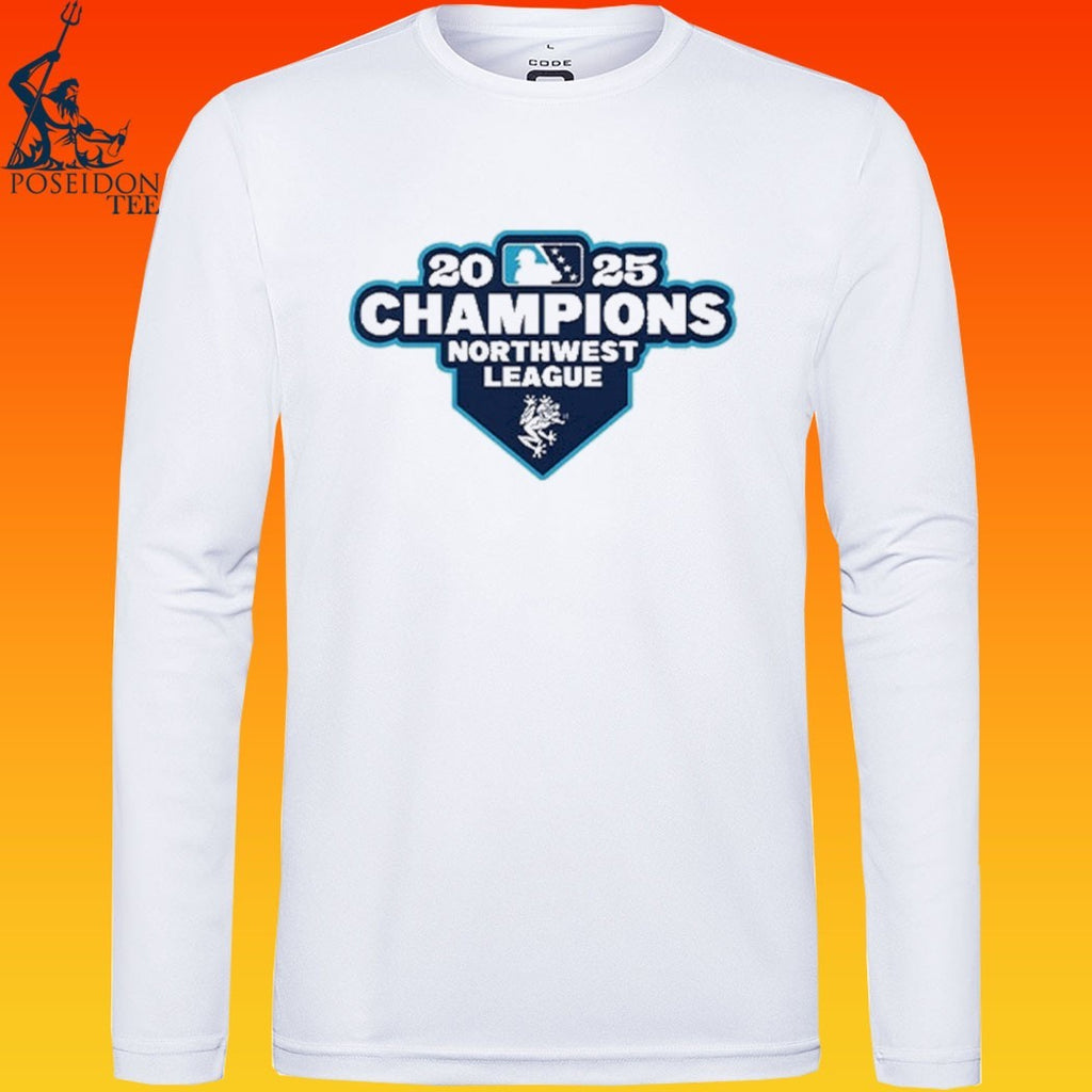 Everett Aquasox 2025 Northwest League Champions T-shirt