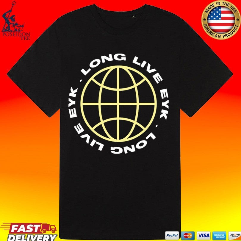 Everyone You Know Long Live EYK Globe T-shirt