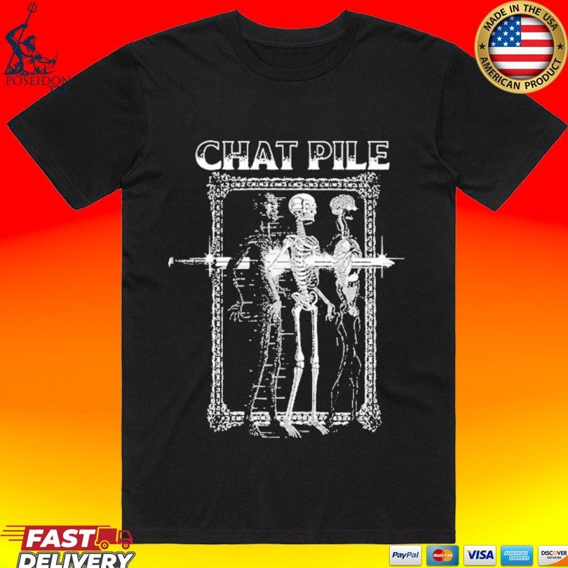 Evil Greed Chat Pile Swords T-shirt