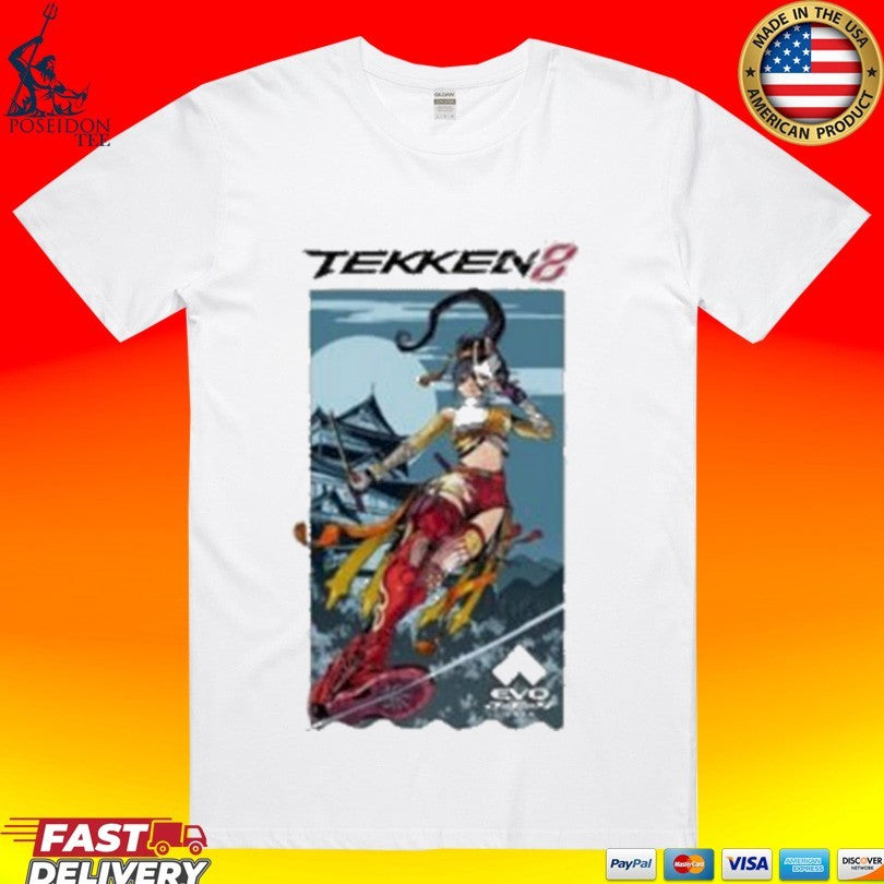 Evo Japan 2026 Tekken 8 Kunimitsu T-shirt