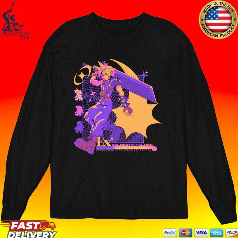 Ex-soldier Ist Class Freelance Avalanche Mercenary Jav T-shirt