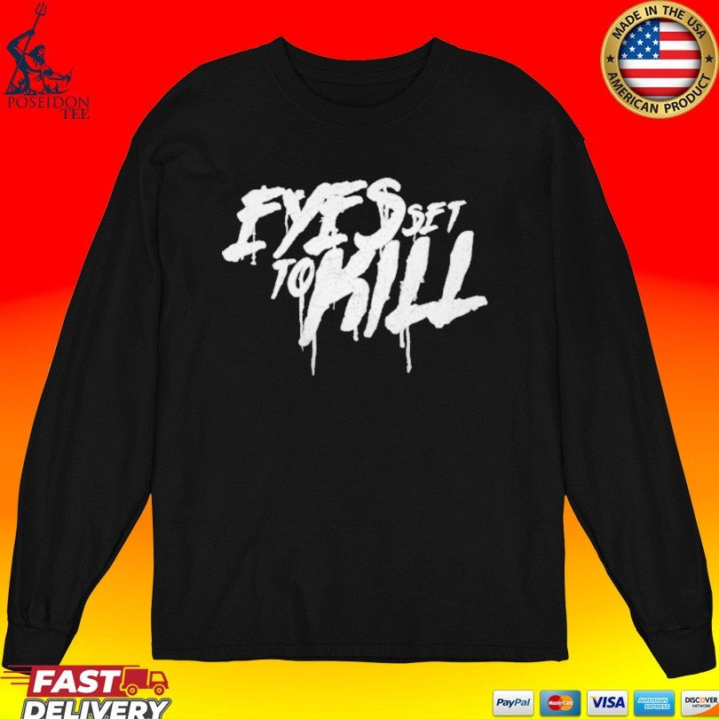 Eyes Set To Kill Drip Logo T-shirt