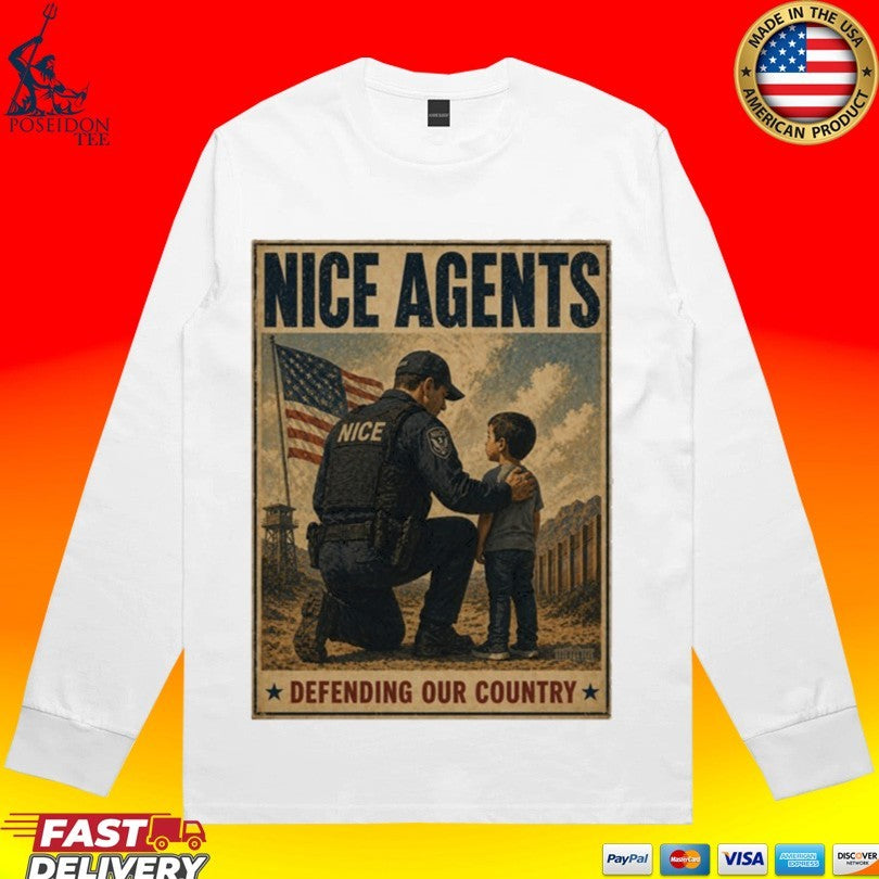 White House Nice Agents Defending Our Country T-shirt